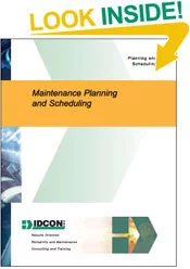 Look Inside Maintenance Planning and Scheduling Book