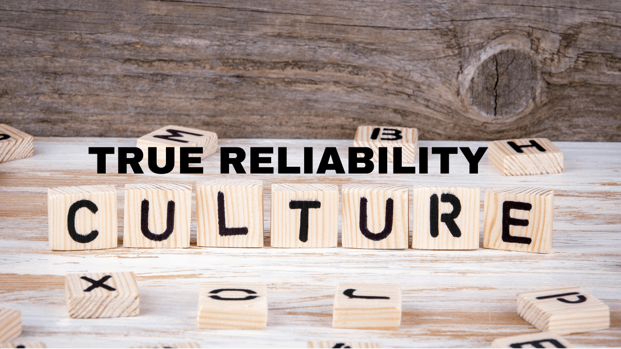 A True Culture of Manufacturing Reliability - IDCON Reliability and ...