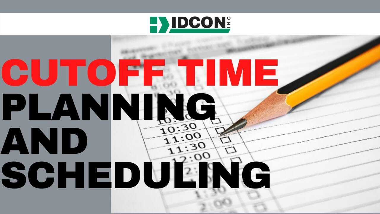 Cutoff Time for Planning and Scheduling