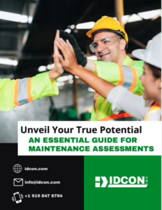 cover-page for IDCONs guide to reliability and maintenance assessment download